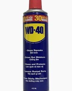 Chai xịt chống rỉ sét, bôi trơn WD-40 412ml, 382ml, 191ml