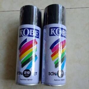 SƠN XỊT MÀU ĐEN KOBE 210